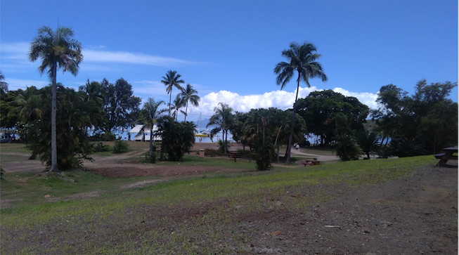 Le parc Vairai ...en attendant le Tahitian Village