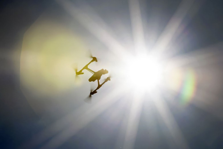 Nantes: un drapeau anti-Trump ciblé par un drone au sommet de la tour LU Nantes: un drapeau anti-Trump ciblé par un drone au sommet de la tour LU