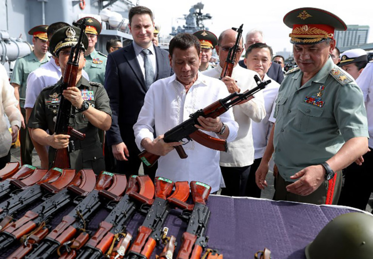 Accord pour des ventes d'armes russes aux Philippines