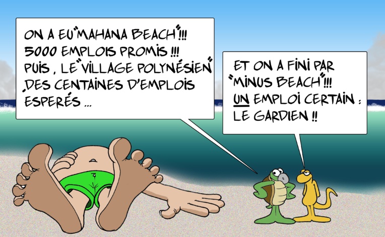 " Minus Beach " par Munoz " Minus Beach " par Munoz