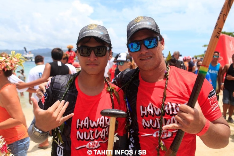 Hotuiterai Poroi et Kyle Taraufau ont mené Air Tahiti vers la victoire