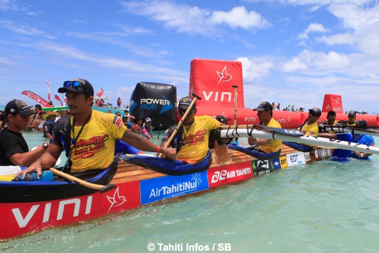 Encore une victoire à Hawaiki Nui Va'a pour Edt Va'a
