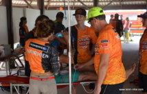 "Pendant la course le cas grave typique est le coup de chaleur, donc une déshydratation sévère qui provoque des troubles de conscience et qui engage le pronostique vital" "Pendant la course le cas grave typique est le coup de chaleur, donc une déshydratation sévère qui provoque des troubles de conscience et qui engage le pronostique vital"