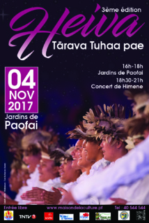Le Heiva Tārava Tuhaa Pae se tiendra au Grand Théâtre du TFTN