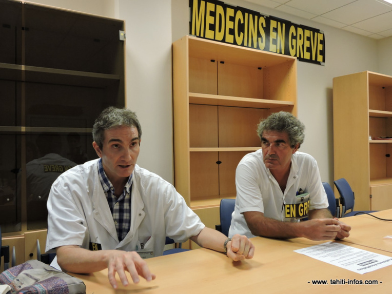 Grève des médecins : l'hôpital tourne au ralenti Grève des médecins : l'hôpital tourne au ralenti
