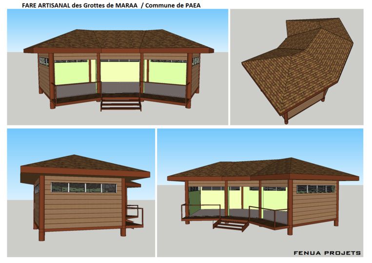 Un fare artisanal pour les grottes de Maraa Un fare artisanal pour les grottes de Maraa