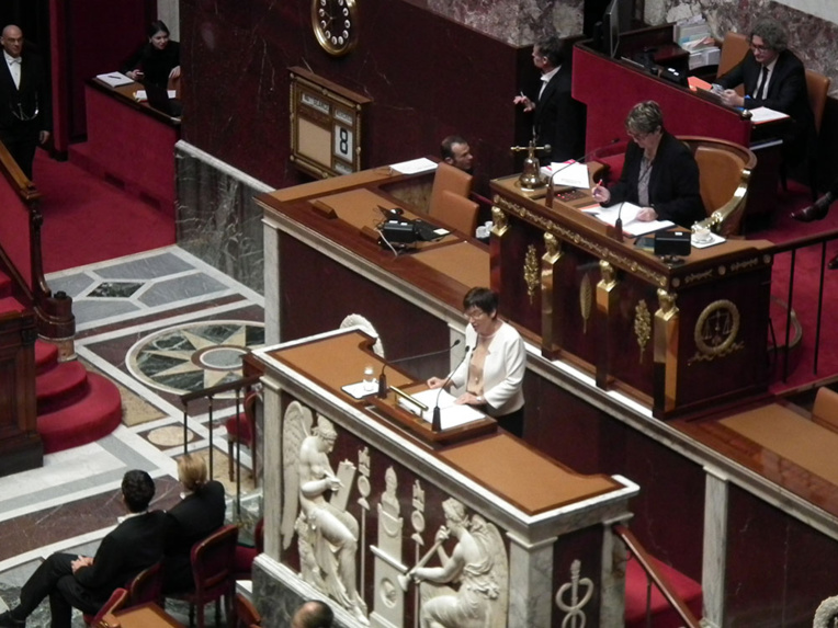 La ministre de l'Outre-mer, Annick Girardin, présentait ce matin le budget dédié à l’Outre-mer.