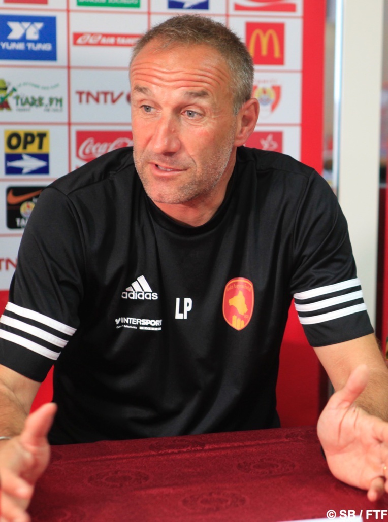 Laurent Peyrelade, coach de Rodez Aveyron Football