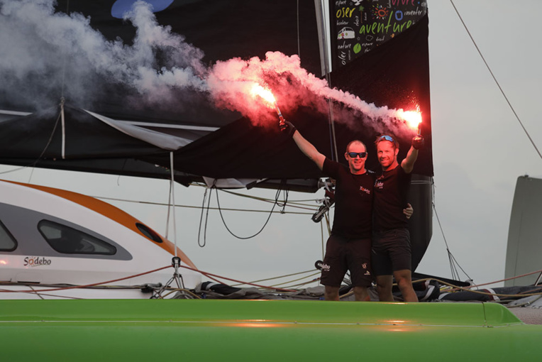 Transat Jacques-Vabre - Homme de records, Coville enfin premier de la classe Transat Jacques-Vabre - Homme de records, Coville enfin premier de la classe