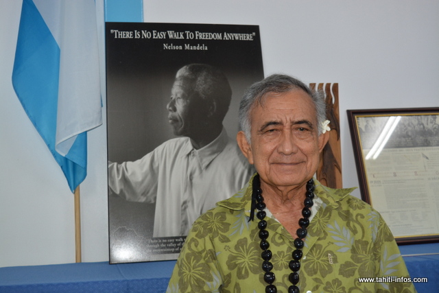 Oscar Temaru demande l'aéroport de Tahiti-Faa'a à Emmanuel Macron