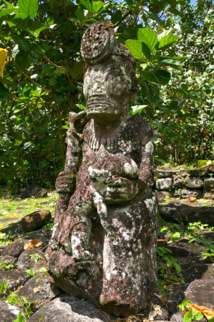 Un autre tiki moderne du tohua Hikokua, réalisé à l’occasion d’un festival des arts. Un autre tiki moderne du tohua Hikokua, réalisé à l’occasion d’un festival des arts.