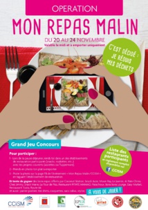 Opération "Mon repas malin" du 20 au 24 novembre Opération "Mon repas malin" du 20 au 24 novembre