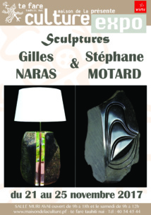 Les sculpteurs Gilles Naras et Stéphane Motard proposent une expo en duo