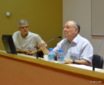 Le professeur Briguglio a été écouté avec attention par Jacques Mérot, président de l'APC