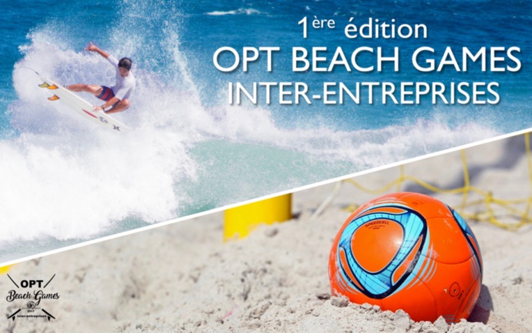 Beach Soccer/Surf - OPT Beach Games 2017 : Une compétition inter-entreprises