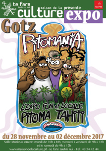 Pitomania l'expo qui présente Pito Ma, sa bande, son histoire et son milieu