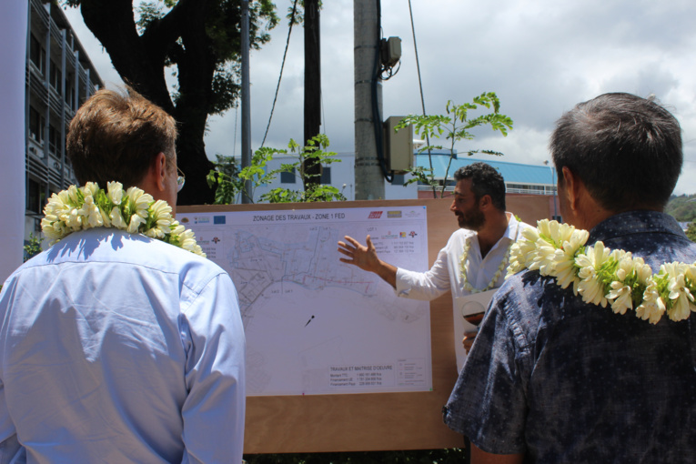 L'assainissement de la ville de Papeete se poursuit L'assainissement de la ville de Papeete se poursuit