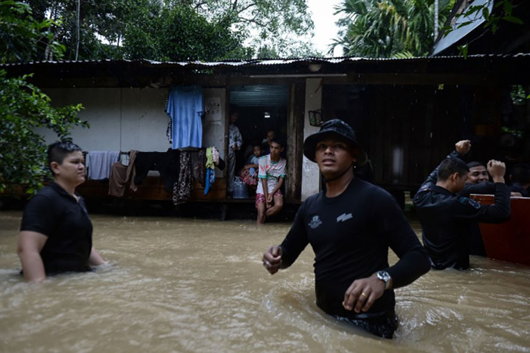 Des inondations en Thaïlande font cinq morts Des inondations en Thaïlande font cinq morts