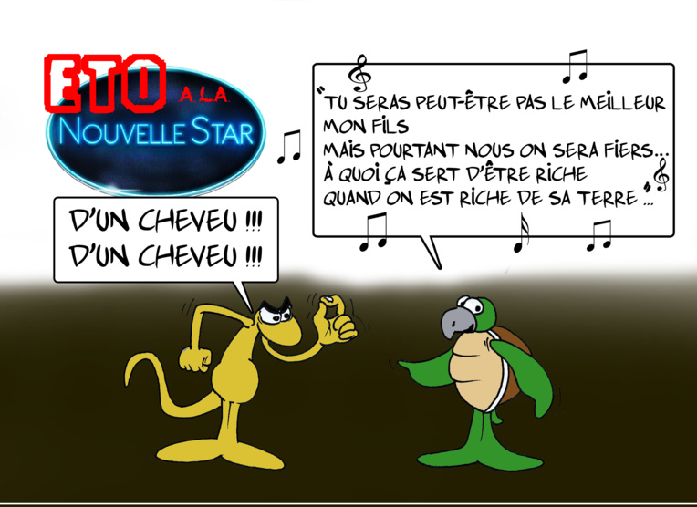 " Eto à la Nouvelle Star " par Munoz