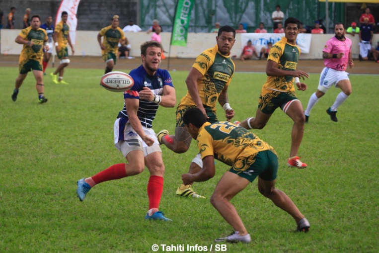 Les joueurs de Faa'a n'ont pas démérité, inscrivant trois essais face aux Bleus Les joueurs de Faa'a n'ont pas démérité, inscrivant trois essais face aux Bleus