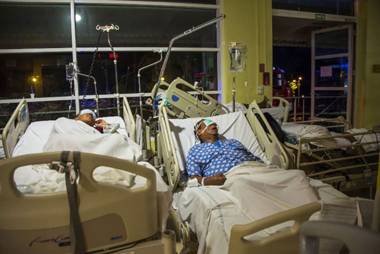 L'hôpital provisoire de Pointe-à-Pitre est opérationnel L'hôpital provisoire de Pointe-à-Pitre est opérationnel