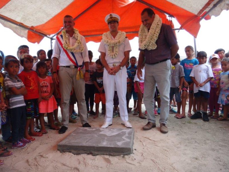 Maupiti : début des travaux pour la future école élémentaire Maupiti : début des travaux pour la future école élémentaire