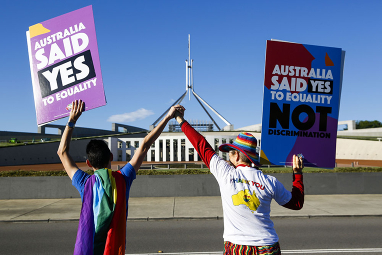 Australie: le Parlement adopte la loi sur le mariage gay Australie: le Parlement adopte la loi sur le mariage gay