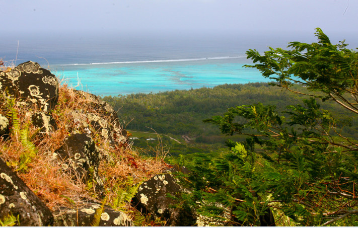 Tubuai, un savant mélange de lagon turquoise et de montagne, de quoi satisfaire tous les publics.