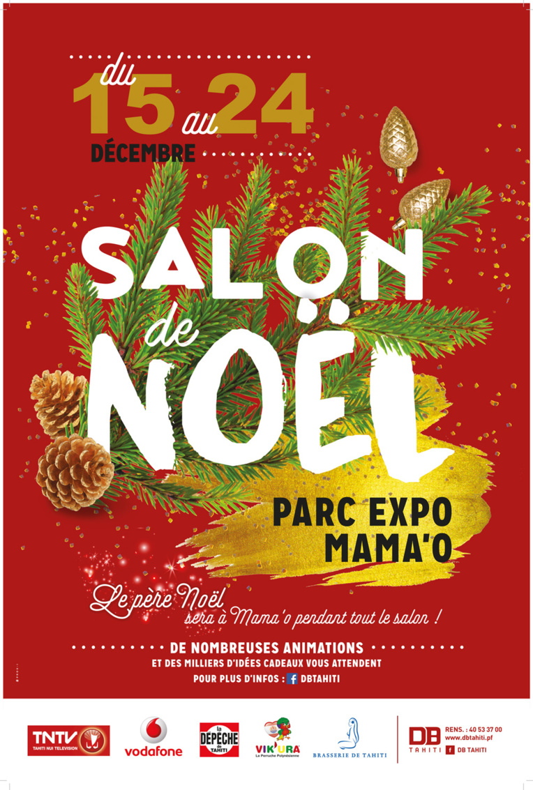 La Salon de Noël ouvre ses portes du 15 au 24 décembre La Salon de Noël ouvre ses portes du 15 au 24 décembre