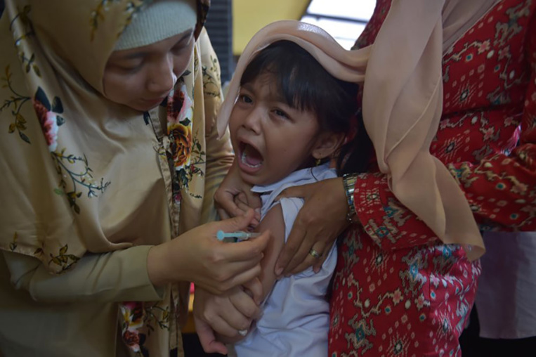 Epidémie de diphtérie en Indonésie: huit millions de vaccins