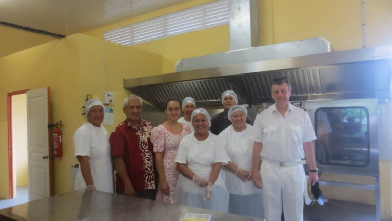 Rimatara : le réfectoire de l’école maternelle de Mutuaura inauguré Rimatara : le réfectoire de l’école maternelle de Mutuaura inauguré