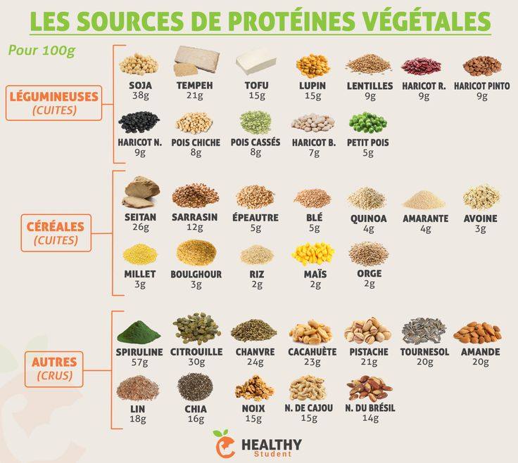 Les proteines végétales