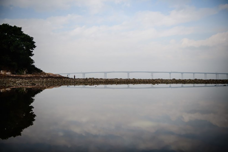 Le Pont Hong Kong-Macao, un chantier en eau trouble
