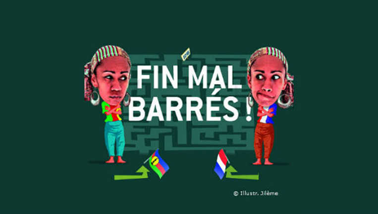 "Fin mal barrés!": le spectacle qui dédramatise le référendum en N-Calédonie
