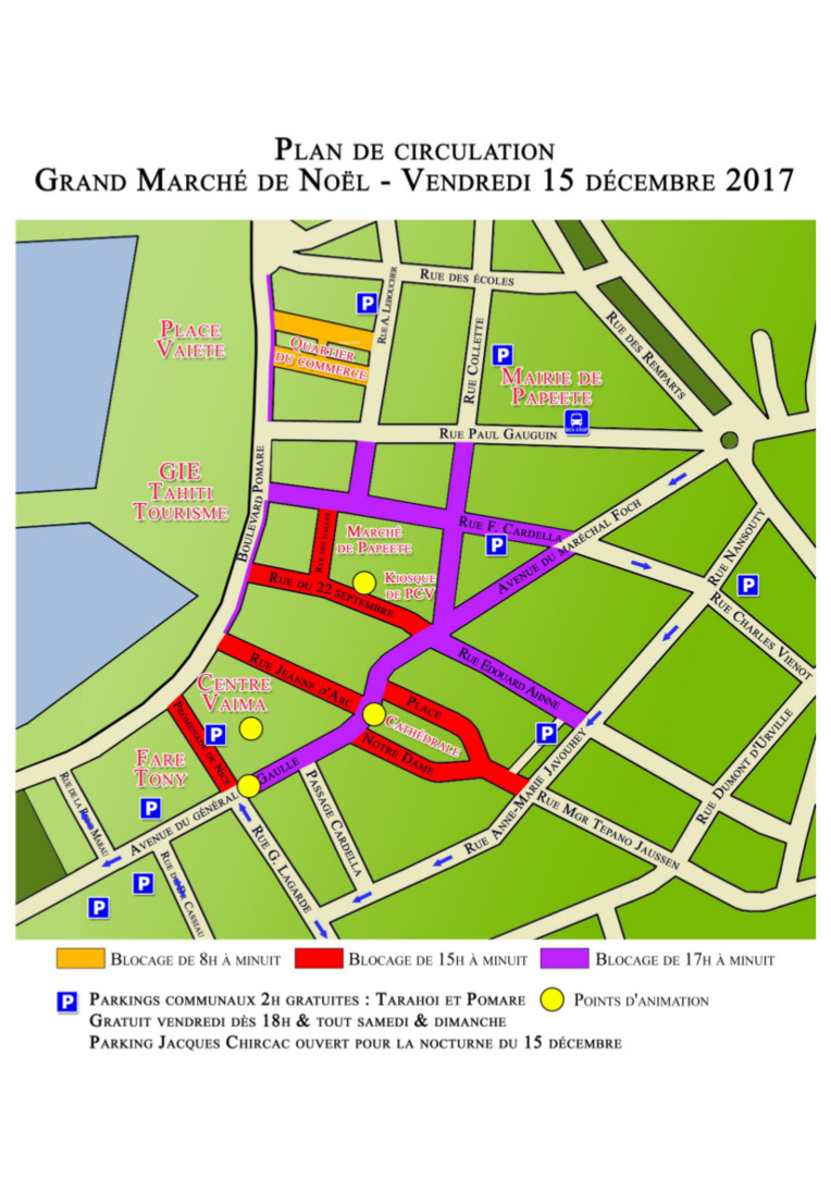 Le Grand Marché de Noël de Papeete reporté aux 21 et 22 Décembre Le Grand Marché de Noël de Papeete reporté aux 21 et 22 Décembre