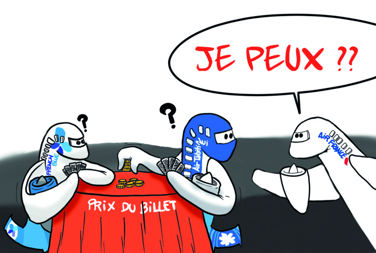 " Air France baisse ses tarifs " par Munoz