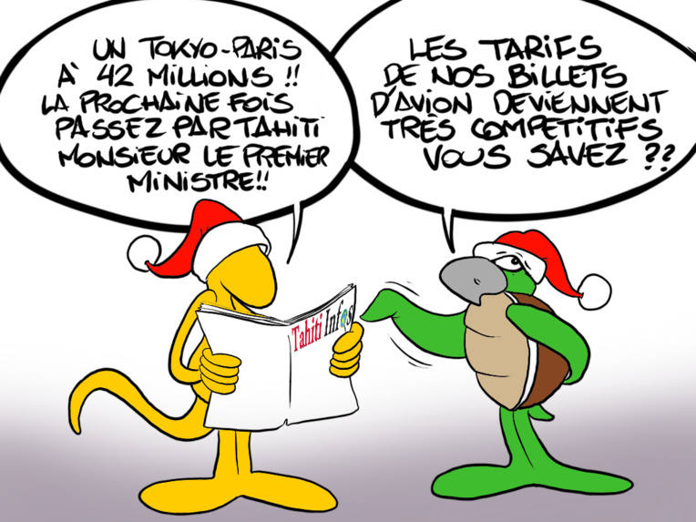 " Les billets d'avion " vu par Munoz " Les billets d'avion " vu par Munoz