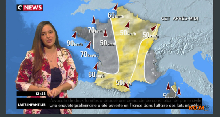 Hinatea Chatal sur CNews Hinatea Chatal sur CNews