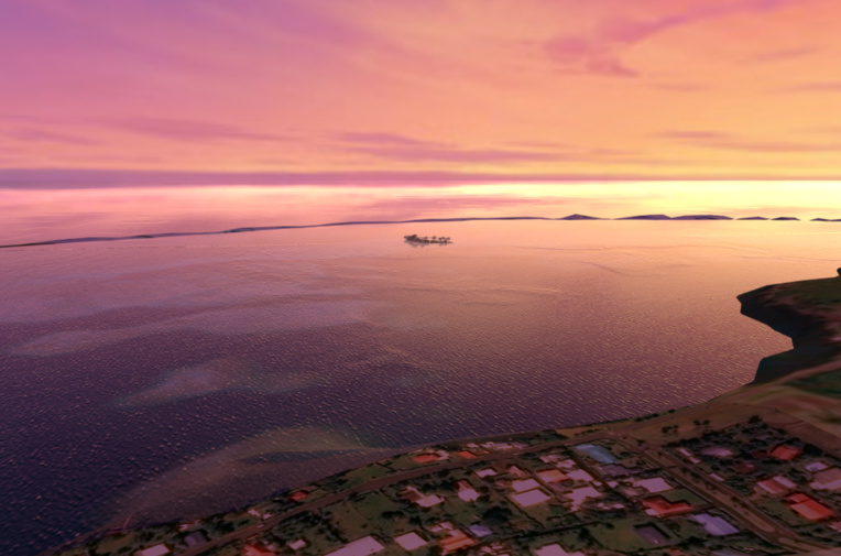 Après avoir visité plusieurs lieux, comme les lagons de Raiatea-Tahaa ou Tupai, les porteurs du projet envisagent finalement de s'installer au sud de Tahiti Après avoir visité plusieurs lieux, comme les lagons de Raiatea-Tahaa ou Tupai, les porteurs du projet envisagent finalement de s'installer au sud de Tahiti