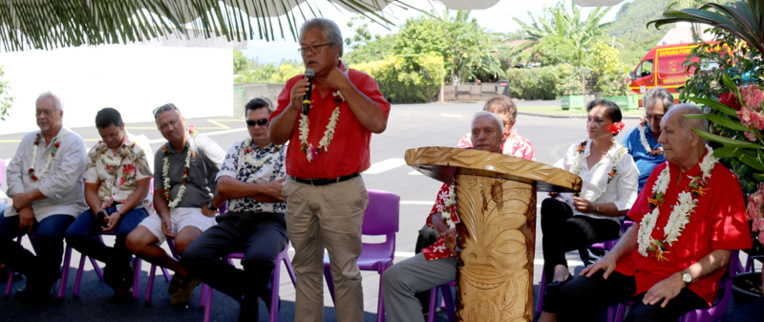 L'inauguration de la route s'est tenue jeudi dernier, en présence du maire de Paea et du ministre de l'Equipement. L'inauguration de la route s'est tenue jeudi dernier, en présence du maire de Paea et du ministre de l'Equipement.