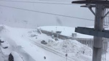 Tempête: les stations des Alpes du Nord ferment tout ou partie de leur domaine Tempête: les stations des Alpes du Nord ferment tout ou partie de leur domaine