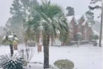 De la neige en Floride, du jamais vu depuis 29 ans De la neige en Floride, du jamais vu depuis 29 ans