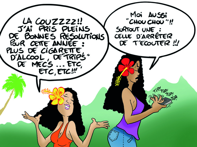 " Les bonnes résolutions, suite " par Munoz " Les bonnes résolutions, suite " par Munoz