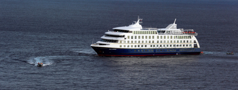 Le "Stella Australis". Le "Stella Australis".