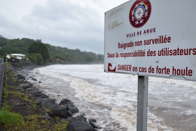 Baignade interdite dans le lagon de Arue