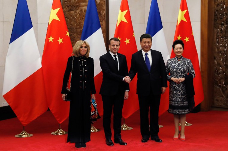 A Pékin, Macron salue les routes de la Soie tout en avertissant Xi Jinping A Pékin, Macron salue les routes de la Soie tout en avertissant Xi Jinping