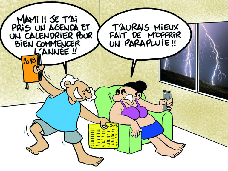 " Intempéries " vu par Munoz