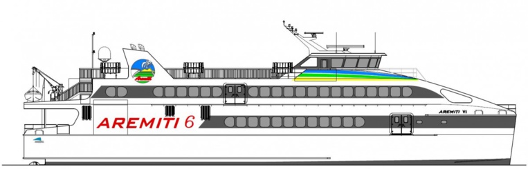 Les travaux pour construire le Aremiti 6 devraient durer au moins 14 mois.