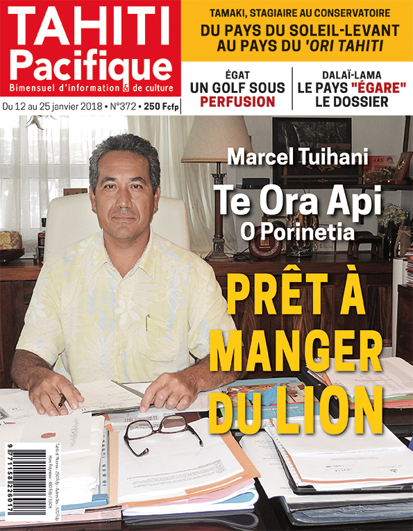 À la Une de Tahiti Pacifique, vendredi 12 janvier À la Une de Tahiti Pacifique, vendredi 12 janvier