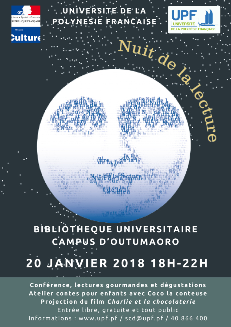 La lecture sera à l'honneur samedi à l'UPF